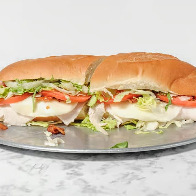 Turkey Club Sandwich.