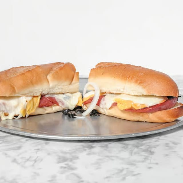Italian Salami Sandwich.